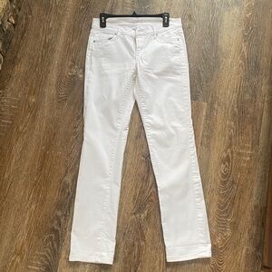 LOFT White Straight-Leg Women's Jeans